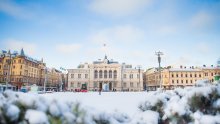 Winter in Central Square - Laura Vanzo